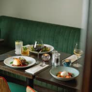 Alder dinner set up 2