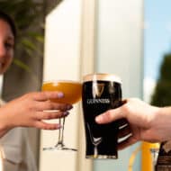 Cheers guests