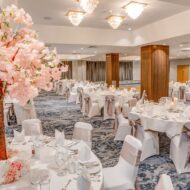 Plaza 1 wedding set up 2