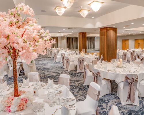 Plaza 1 wedding set up 2