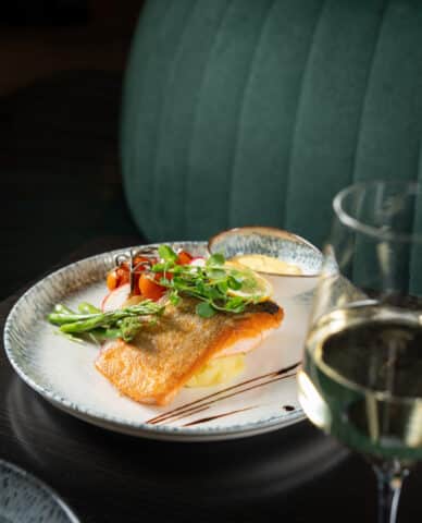 Salmon wine