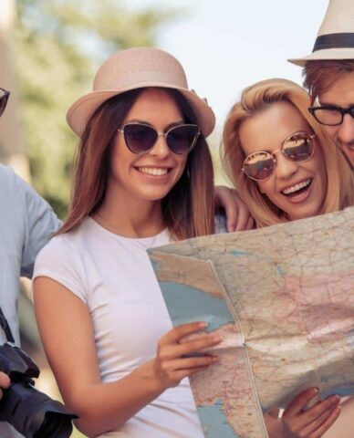 Summer in Dublin stock image